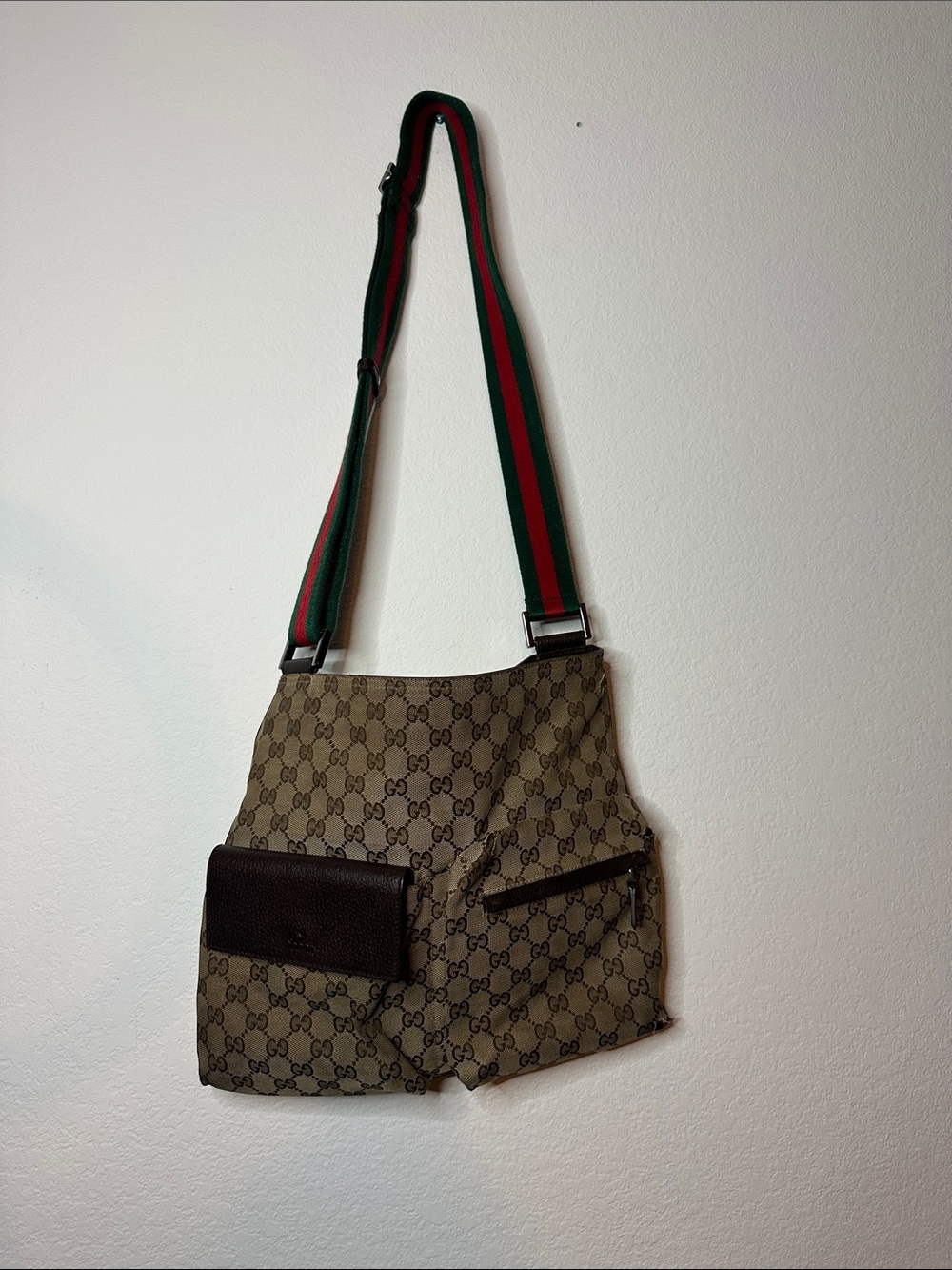 Gucci GG canvas Shoulder Bag